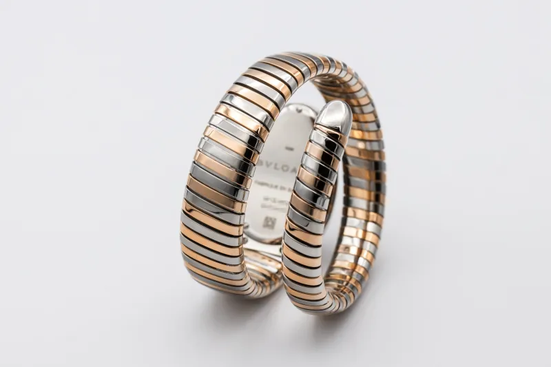 Bulgari Serpenti Tubogas 35mm Steel & 18ct Rose Gold 103708 Circa 2024