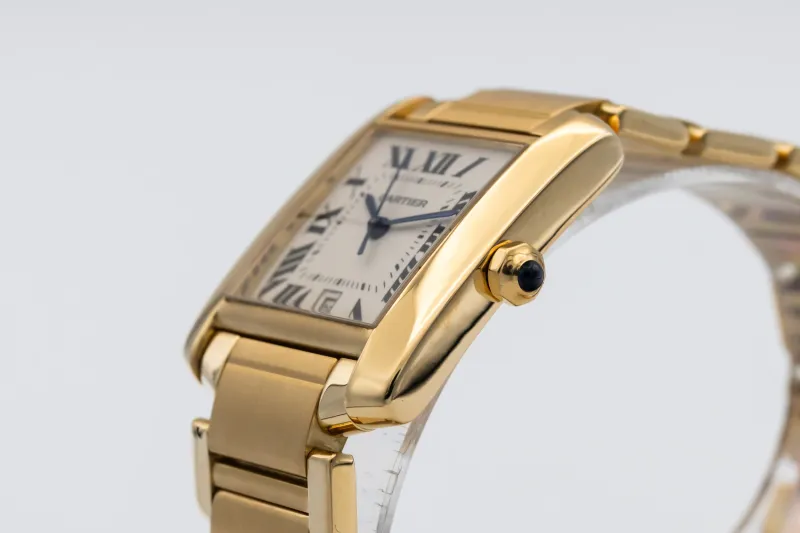 Cartier Tank Francaise 28mm x 32mm 18ct Yellow Gold W50001R2/1840 2003