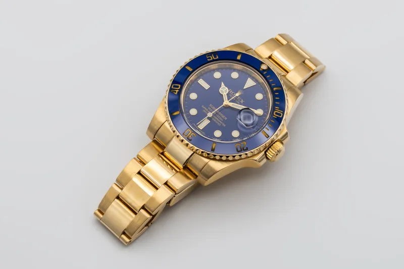 Rolex Submariner 40mm 18ct Yellow Gold Oyster 116618LB 2010
