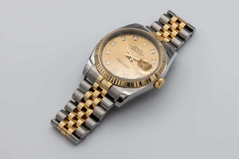 Rolex DateJust 36mm Steel & 18ct Yellow Gold Jubilee 116233 2010