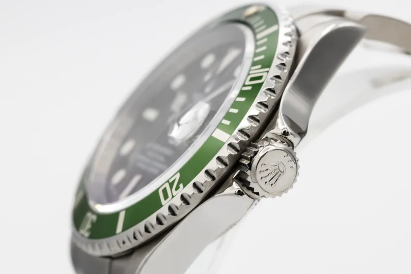 Rolex Submariner Date 40mm 'Kermit' Stainless Steel Oyster 16610LV 2009