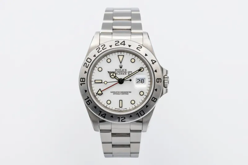 Rolex Explorer II 40mm Stainless Steel Oyster 16570 1993