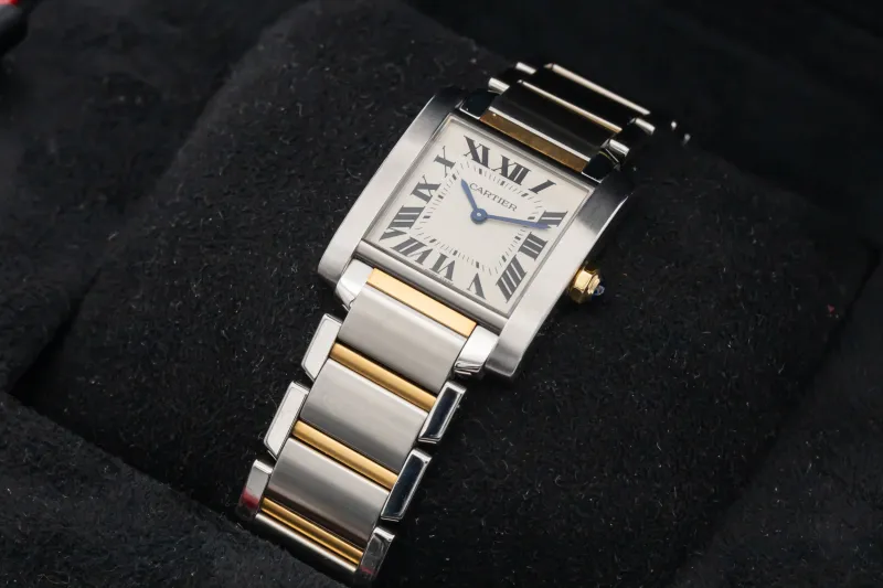 Cartier Tank Francaise 25mm Steel & 18ct Yellow Gold W51007Q4/3751 Circa 2000s