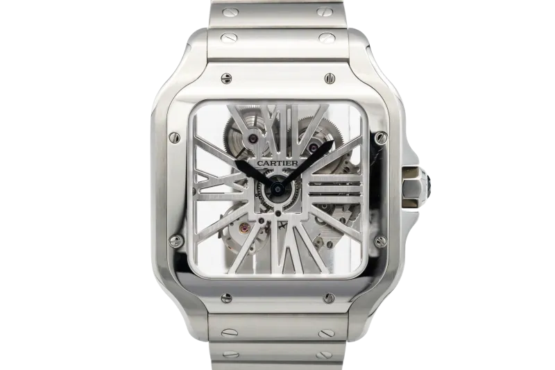 Cartier Santos De Cartier Skeleton 40mm Stainless Steel WHSA0015 2022
