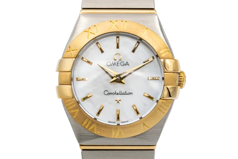 OMEGA Constellation 24mm Stainless Steel & Yellow Gold 123.20.24.60.05.002 2014