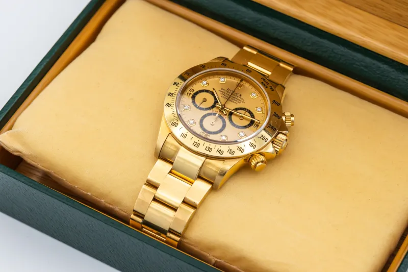 Rolex Cosmograph Daytona Zenith 40mm 18ct Yellow Gold Oyster 16528 1991
