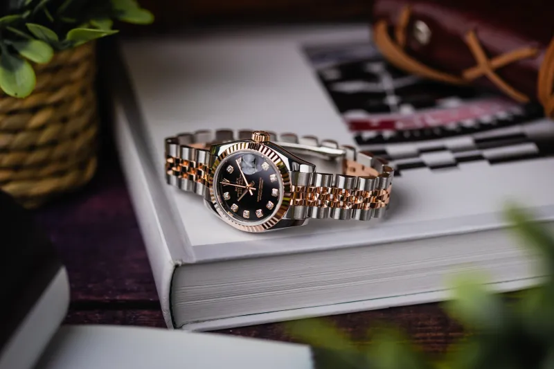 Rolex Lady-DateJust 26mm Steel & 18ct Rose Gold Jubilee 179171 2010