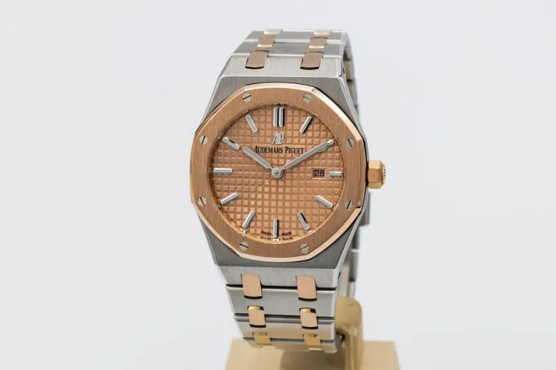 Audemars Piguet Royal Oak Lady 33mm Steel & 18ct Rose Gold 67650SR.OO Circa 2018