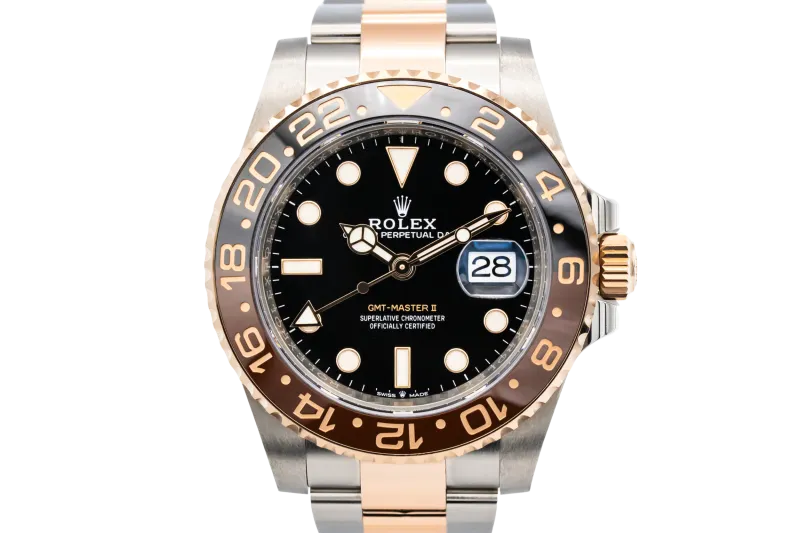 Rolex GMT-Master II 40mm 'Rootbeer' Steel & 18ct Rose Oyster  126711CHNR 2021