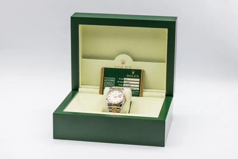 Rolex DateJust 36mm Steel & 18ct Yellow Gold Jubilee 116233 2008