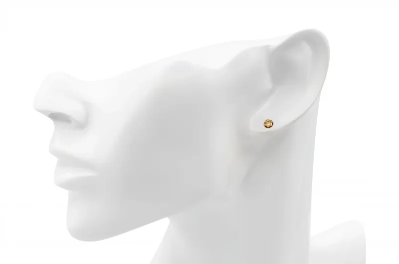 9ct Yellow Gold Diamond Stud Earrings 0.50ct