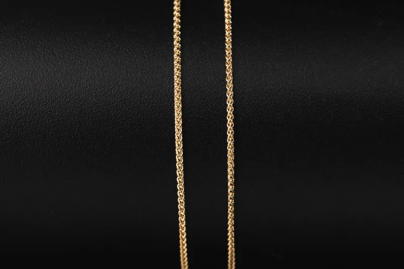 9ct Yellow Gold Baby Chain 16" 1.9g