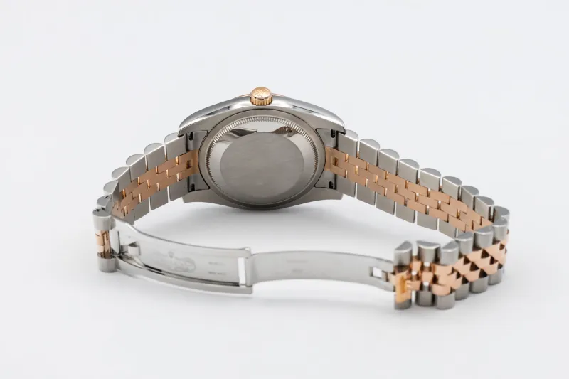 Rolex DateJust 36mm Steel & 18ct Rose Gold Jubilee 116231 2014