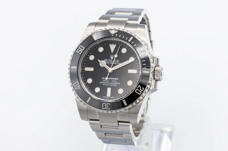 Rolex Submariner Non Date 40mm Stainless Steel Oyster 114060 2017