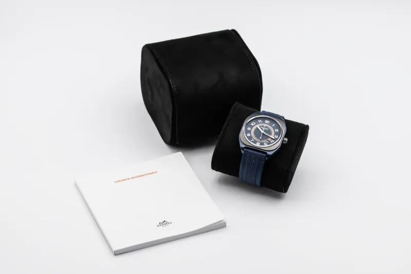 Hermes H08 Blue Edition 39mm Blue Fabric SP1.744 2026