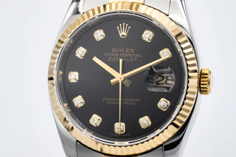 Rolex DateJust 36mm Steel & 18ct Yellow Gold Jubilee 116233 2016