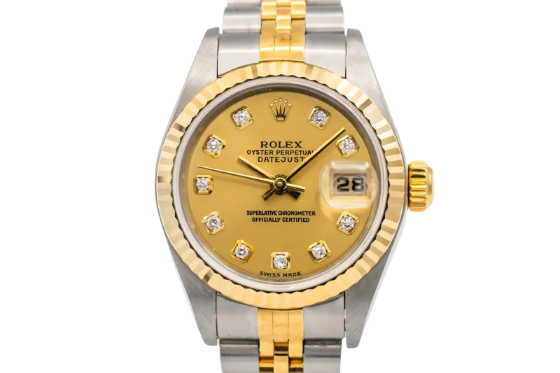 Rolex Lady DateJust 26mm Steel & 18ct Yellow Gold Jubilee 79173 2004