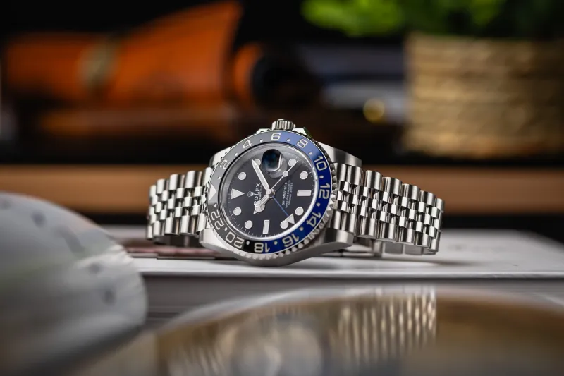 Rolex GMT-Master II 40mm 'Batgirl' Stainless Steel Jubilee 126710BLNR 2022