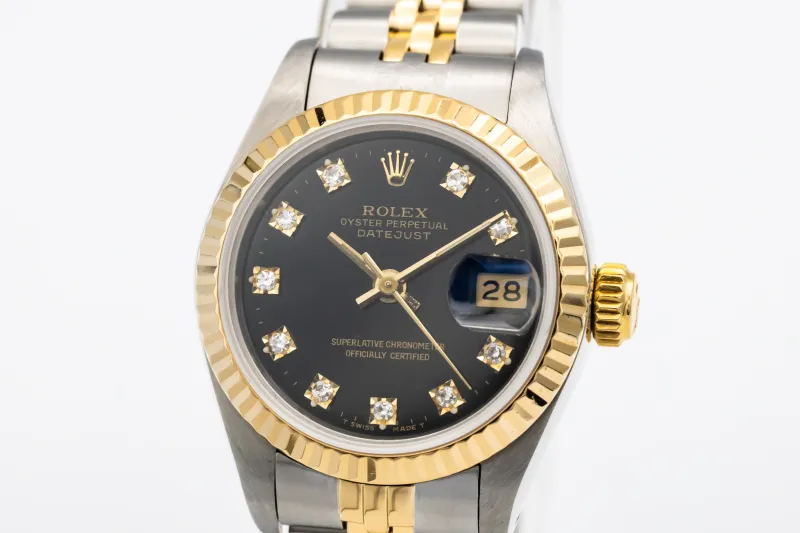 Rolex Lady DateJust 26mm Steel & 18ct Yellow Gold 69173 1985