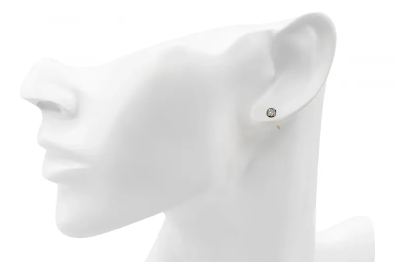18ct White Gold Diamond Stud Earrings  0.20ct