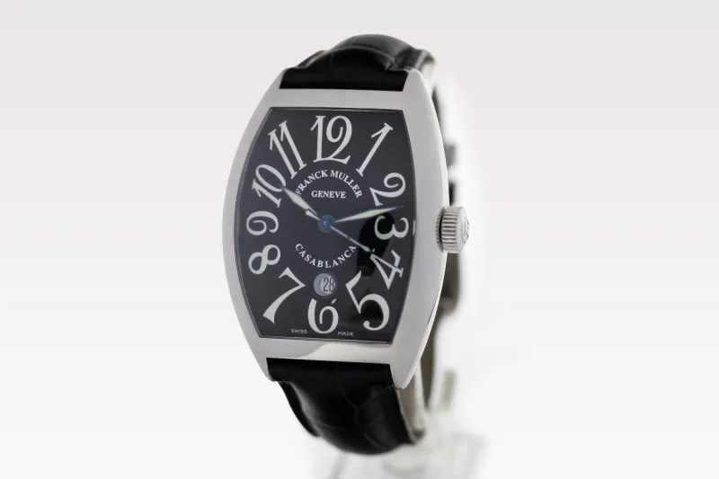 Franck Muller Casablanca 39mm x 55mm Black Leather 8880 C DT 2010