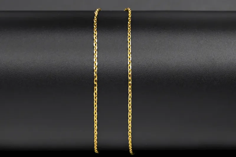 9ct Yellow Gold Belcher Children's Chain 3g