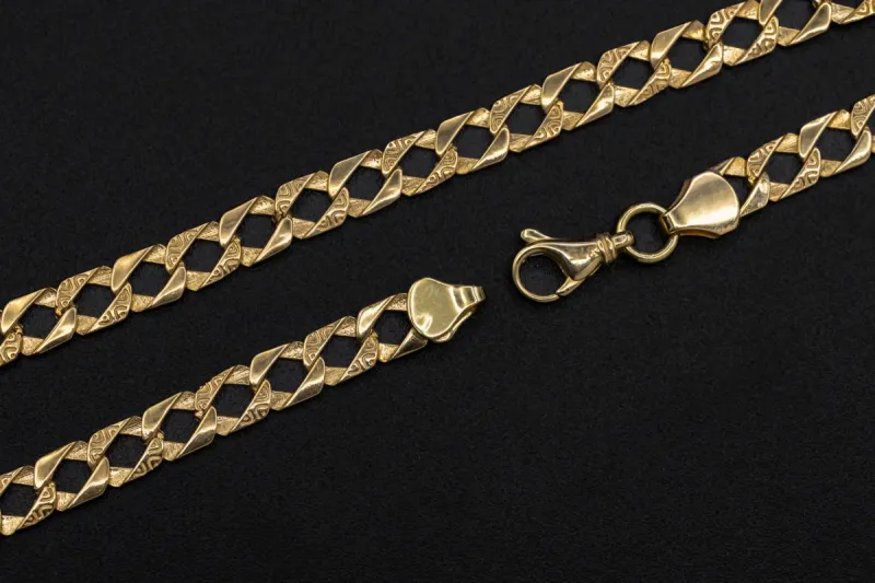 9ct Yellow Gold London Link Chain 14.4g