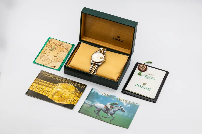 Rolex DateJust 36mm Steel & 18ct Yellow Gold Jubilee 16233 1993