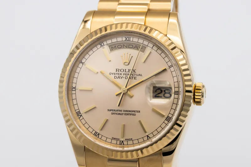 Rolex Day-Date 36mm 18ct Yellow Gold Presidential 118238 2003