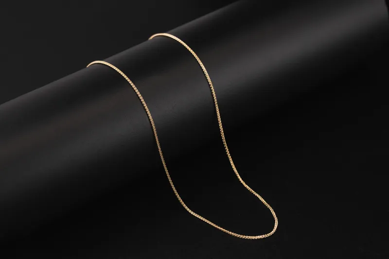 9ct Yellow Gold Baby Chain 16" 1.9g