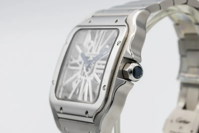 Cartier Santos De Cartier Skeleton 40mm Stainless Steel WHSA0015 2022