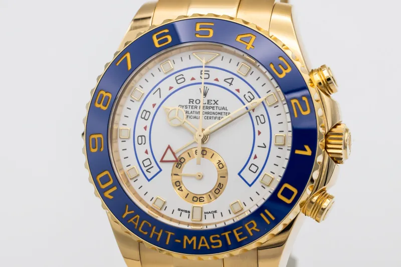 Rolex Yacht-Master II 44mm 18ct Yellow Gold Oyster 116688 2019