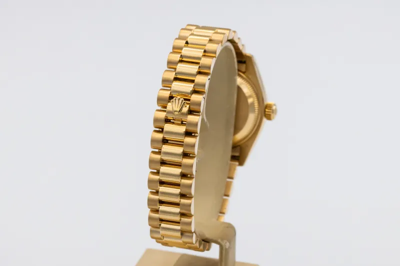 Rolex Lady DateJust 26mm 18ct Yellow Gold Presidential 179178 2005