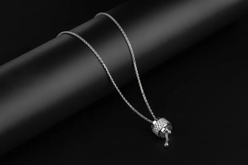 18ct White Gold Piaget Possession Diamond Necklace