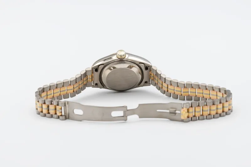 Rolex Lady DateJust 26mm 18ct White & Yellow Gold Tridor 69179 1989