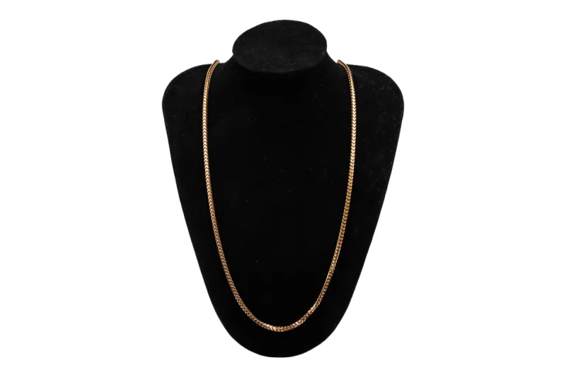 9ct Rose Gold Franco Chain 24.1g