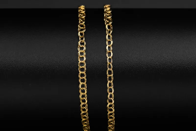 18ct Yellow Gold Garibaldi Bismark Chain 3.9g