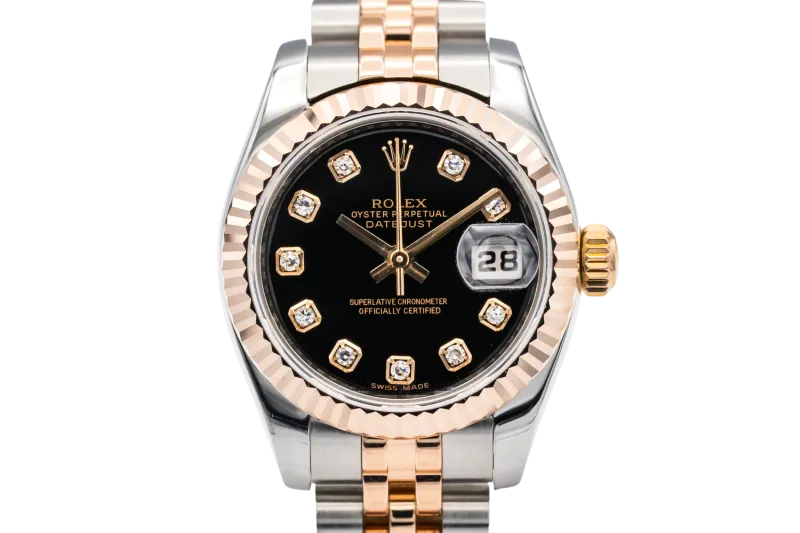 Rolex Lady-DateJust 26mm Steel & 18ct Rose Gold Jubilee 179171 2010