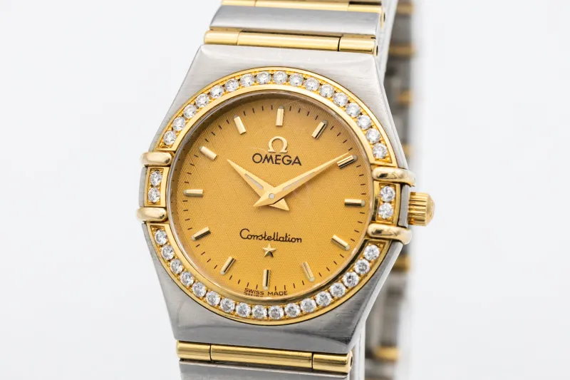 OMEGA Constellation 25mm 18ct Yellow Gold & Steel 6552/864 Circa 2000s