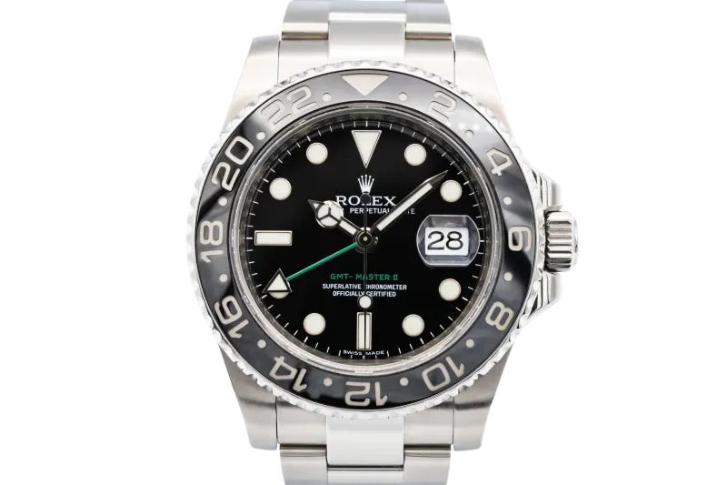 Rolex GMT-Master II 40mm Stainless Steel Oyster 116710LN 2008