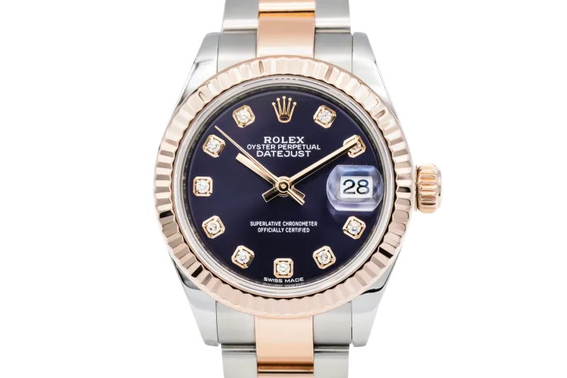 Rolex Lady DateJust 28mm Steel & 18ct Rose Gold Oyster 279171 2019