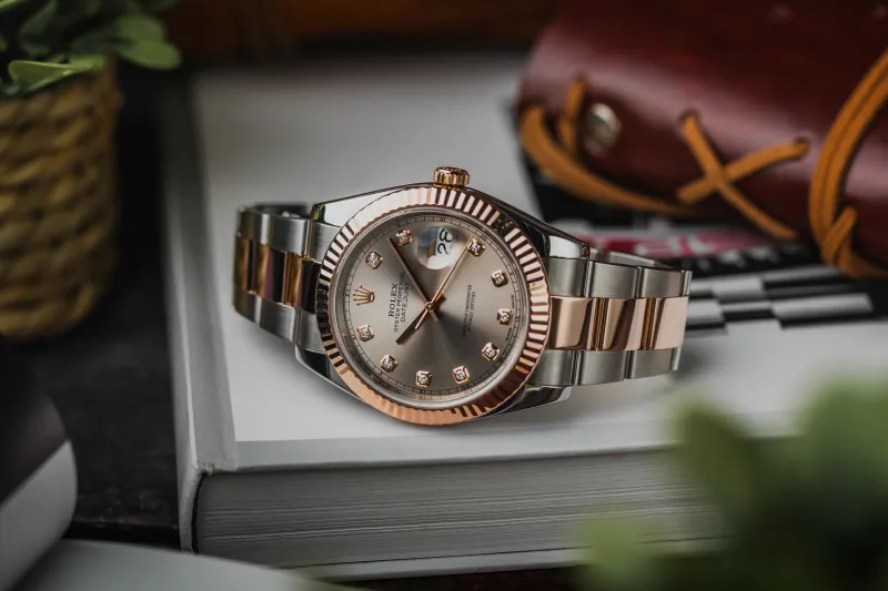 Rolex DateJust 41mm Steel & 18ct Rose Gold Oyster 126331 2018