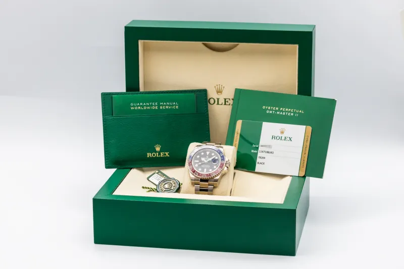 Rolex GMT-Master II 40mm 'Pepsi' 18ct White Gold Oyster 116719BLRO 2016