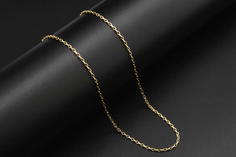 9ct Yellow Gold Box Link Chain 2.9g