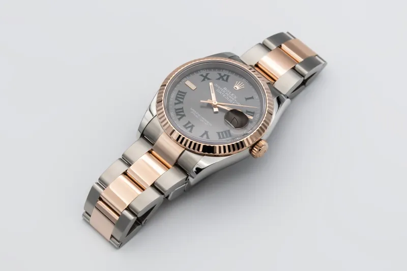 Rolex DateJust 36mm 'Wimbledon' Steel & 18ct Rose Gold Oyster 126231 2021