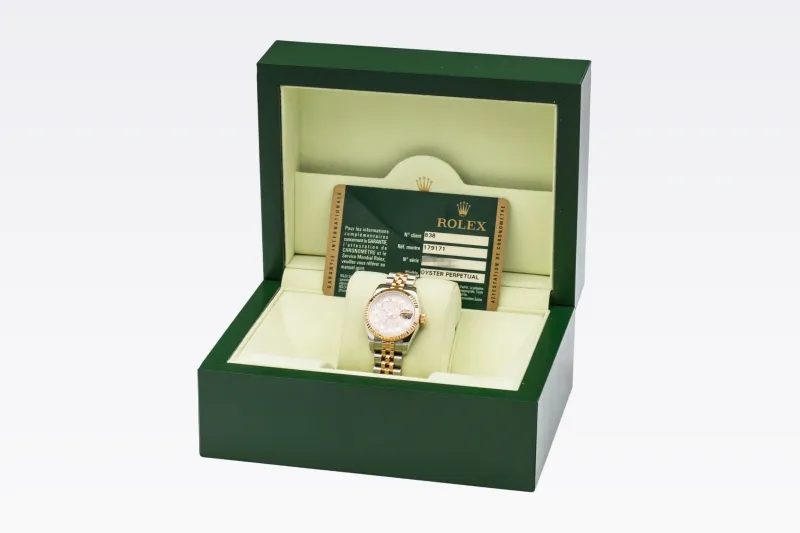 Rolex DateJust 26mm Steel & 18ct Rose Gold Jubilee 179171 2013