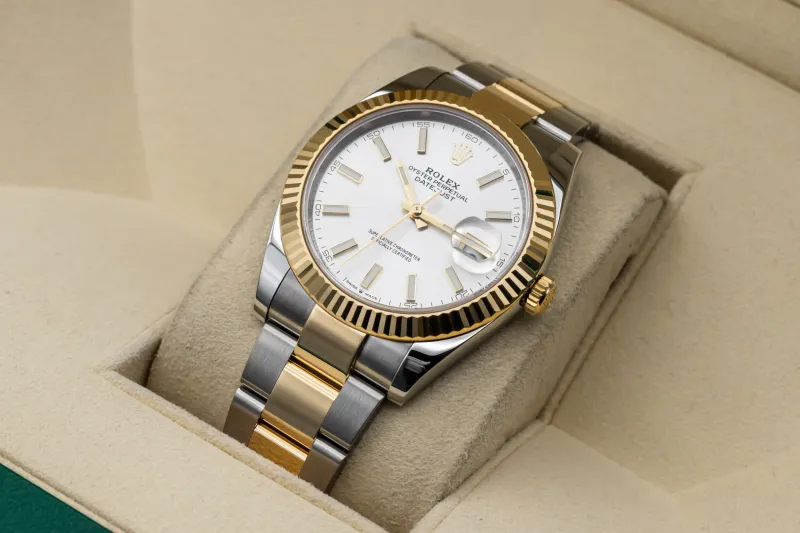 Rolex DateJust 41mm Steel & 18ct Yellow Gold Oyster 126333 2023