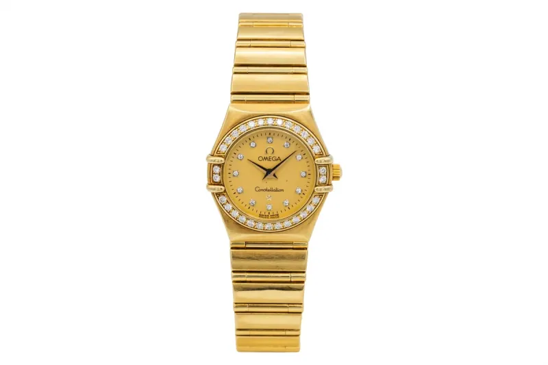 OMEGA Constellation 22.5mm 18ct Yellow Gold 1167.10.00 Circa 1995