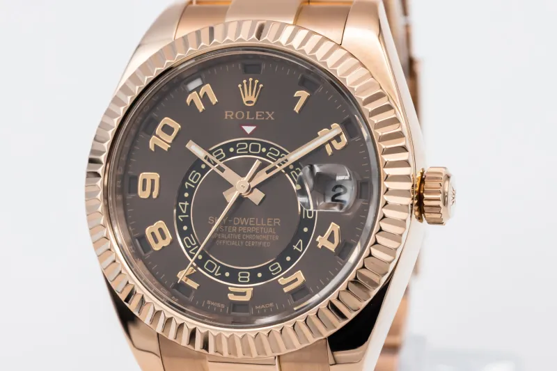 Rolex Sky-Dweller 42mm 18ct Rose Gold Oyster 326935 2018