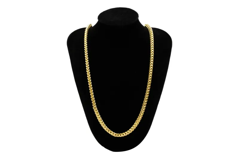 9ct Yellow Gold Franco Chain 33" 36.5g